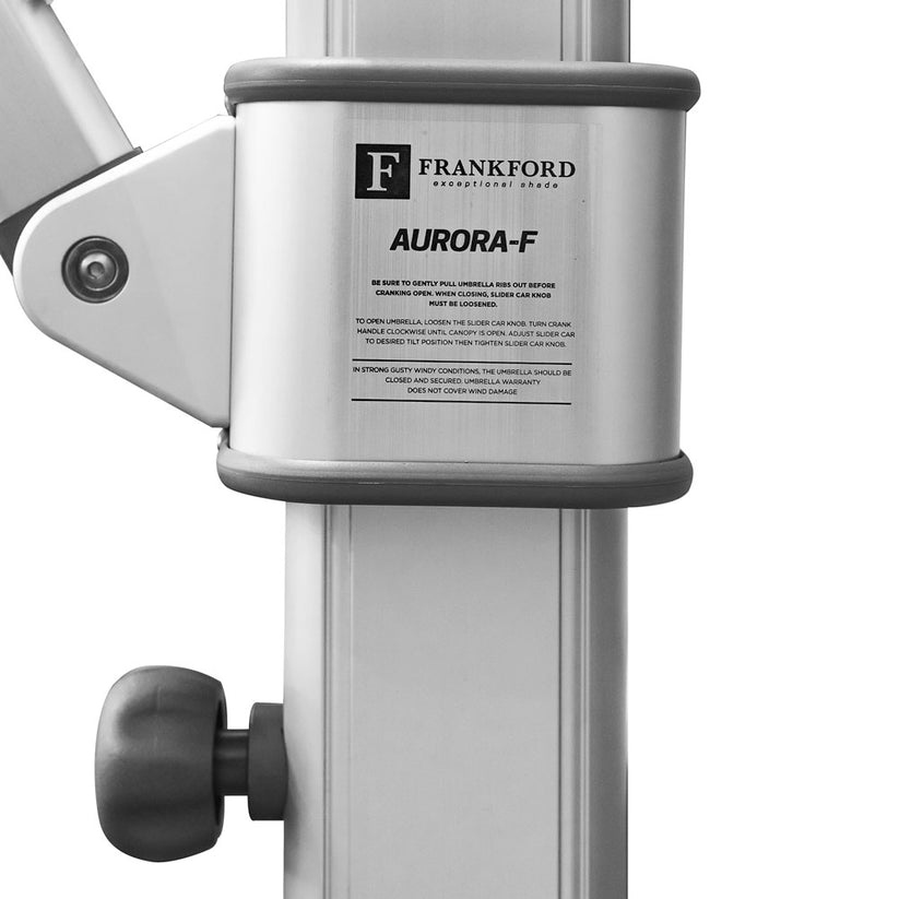 11 ft Octagon Aurora Cantilever By Frankford 868ARU- BASE SOLD SEPARATELY