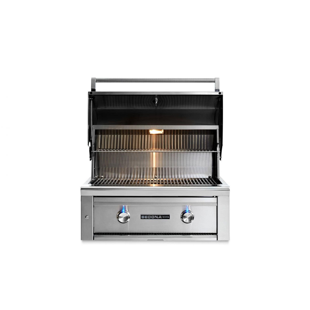 30" SEDONA BUILT-IN GRILL WITH 1 PROSEAR INFRARED BURNER AND 1 STAINLESS STEEL BURNER (L500PS)